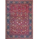 Early 20th Century Persian Silk & Wool Tehran Carpet